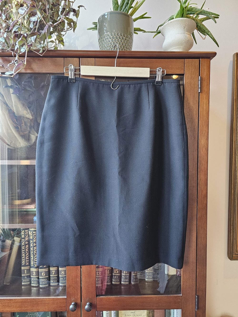JH Collectibles | Classic Black Pencil Suit Skirt